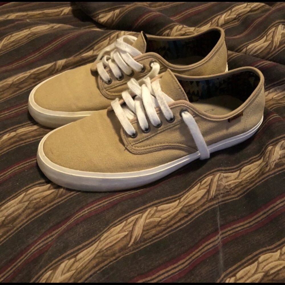 Men Size 10 Sand Vans
